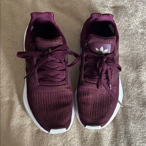 Adidas Women's Maroon Sneakers